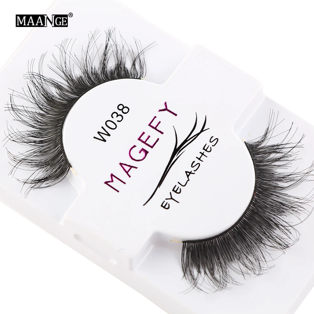MAANGE-11-Styles-False-Eyelashes-Makeup-Black-Natural-Long-Cross-Thick-Curl-Sparse-Full-Strip-Fake