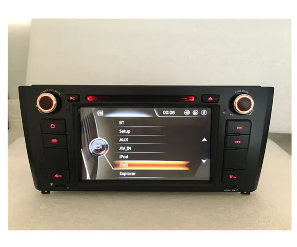 Sale Wholesale! car radio DVD  wince For BM W 1 series E81 E82 E87(2004-2012) E88 116i 118i  withBluetooth BT 1080P Ipod Map 3