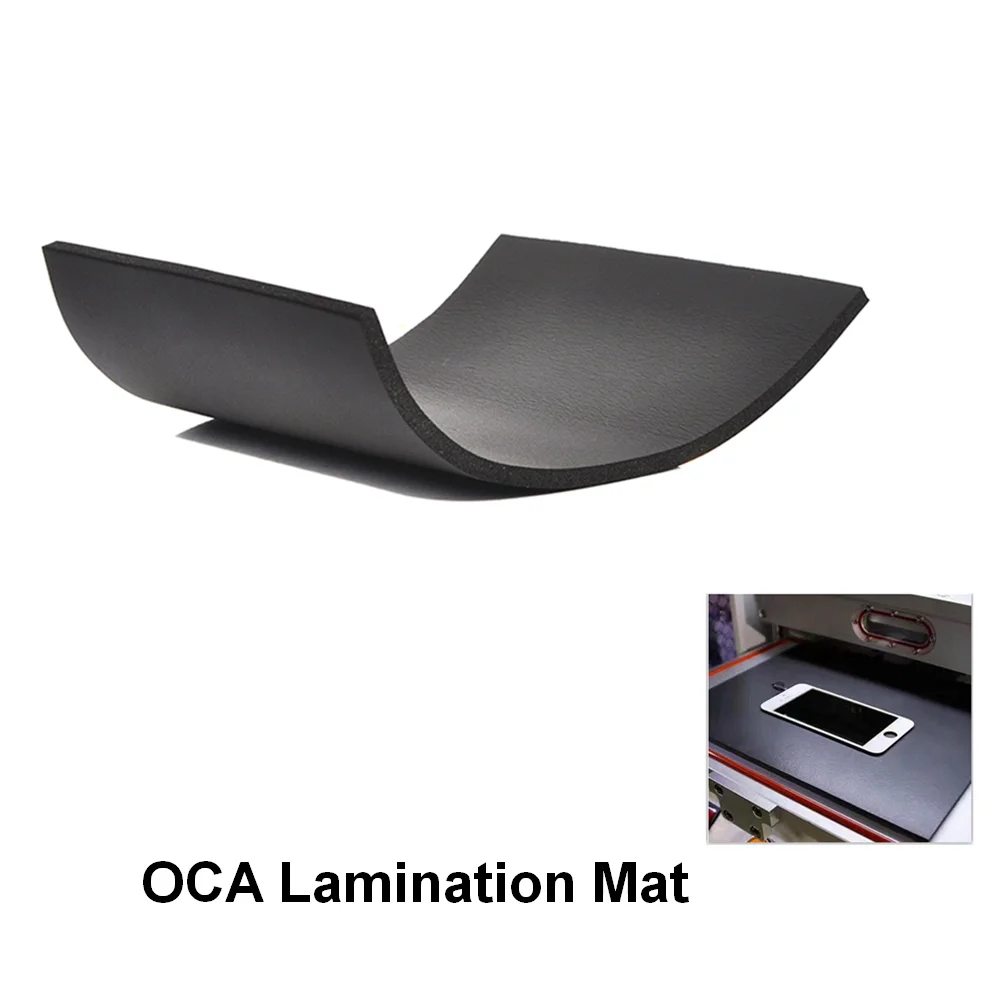 

25x20cm OCA Vacuum Lamination Machine Rubber Mat LCD OLED Screen Repair Tool Laminating Mold Pad