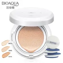 Bioaqua zero falha almofada de ar bb creme hidratante corretivo fundação líquida atualizar forte isolamento nu maquiagem cc creme