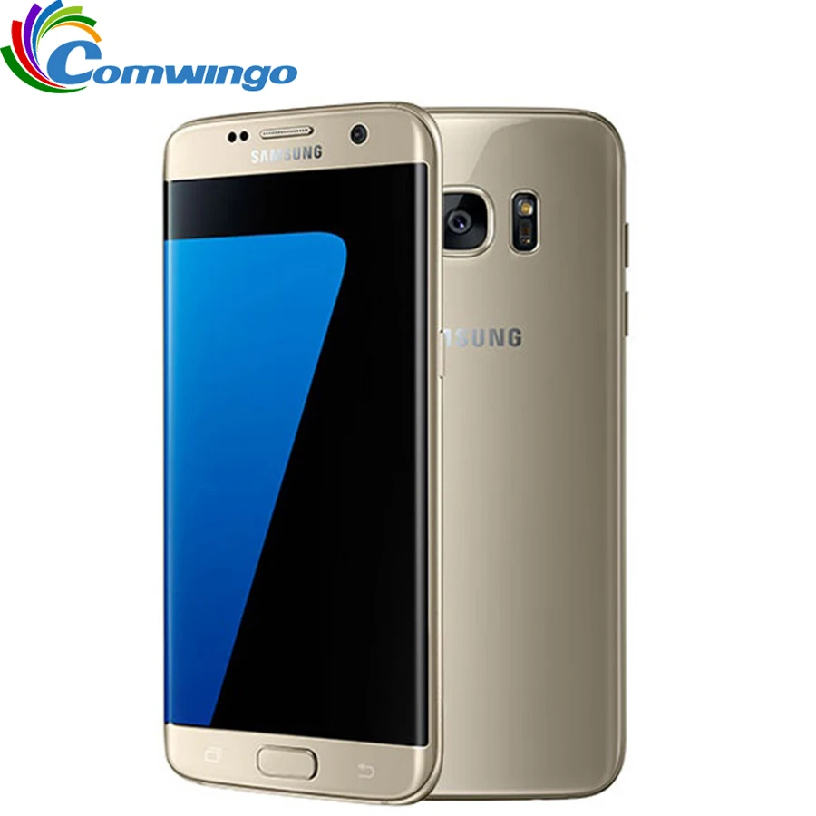 Original desbloqueado samsung galaxy s7 edge g935f/g935v 4 gb ram 32 gb rom smartphone 5.5 nnnfc wifi 12mp 4g lte celular s7