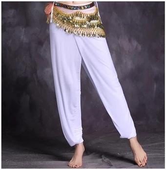 

2 Layers Women hip hop pants Modal Hiphop Dance Costume performance Elastic Bloomers Trousers Clubwear Harem Pants Women