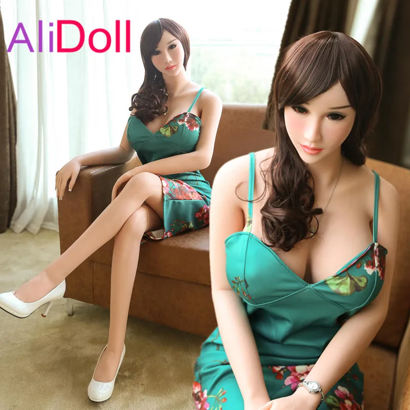 ALIDOLL 158 см (5.18ft) Таиланд супер горячие настоящие силиконовые секс куклы с