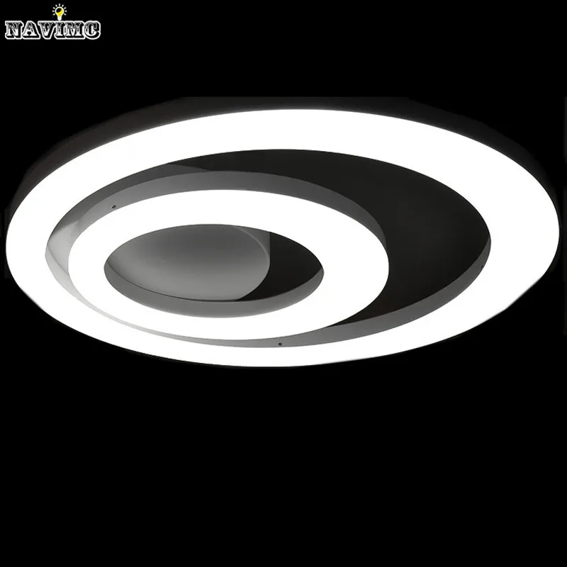 

Flush mounted LED Chandelier Light New design white chandelier lighting Modern Acrylic Ring Light Fixture for Ceiling LED Lamp
