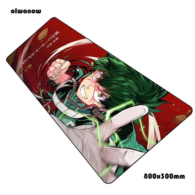 Size 800x300x2mm Коврик для мыши my hero Academy 800x300x2 мм красивый коврик для компьютерной мыши игровые аксессуары Domineering игровые коврики и чехлы для геймеров - Цвет: Size 800x300x2mm