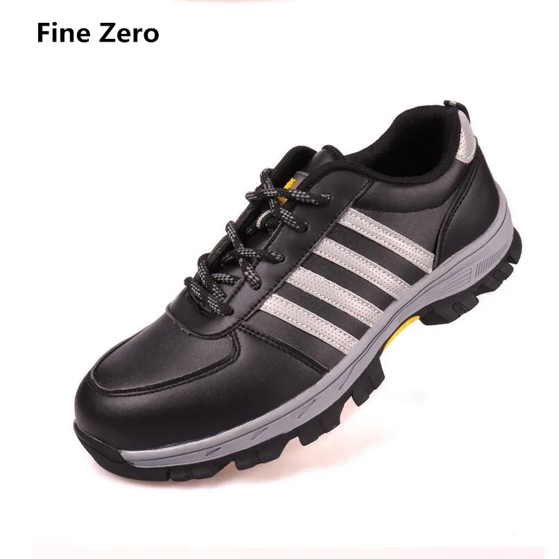 

Men Industrial & Construction Boots Unisex Work Safety Shoes Steel Toe Cap Anti-Smash Puncture Proof Durable Protective Footwear