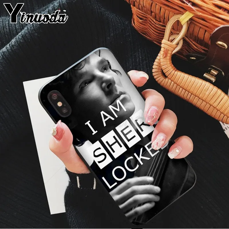 Yinuoda 221B Шерлок Холмс Новинка чехол для телефона Fundas Apple iPhone 8 7 6 6S Plus X XS MAX 5 5S SE XR