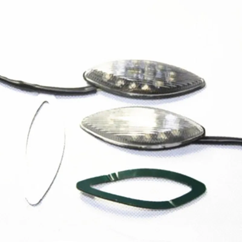 

Motorcycle Flush Mount LED Turn Signal Lights Indicator For Kawasaki ZX14 ZX14R 2006-2007 Custom
