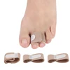 2 uds nuevo dedo plancha de dedo del pie en martillo Corrector de Hallux Valgus vendaje del dedo del pie separador férula secreto pie cuidado suministros ► Foto 1/6