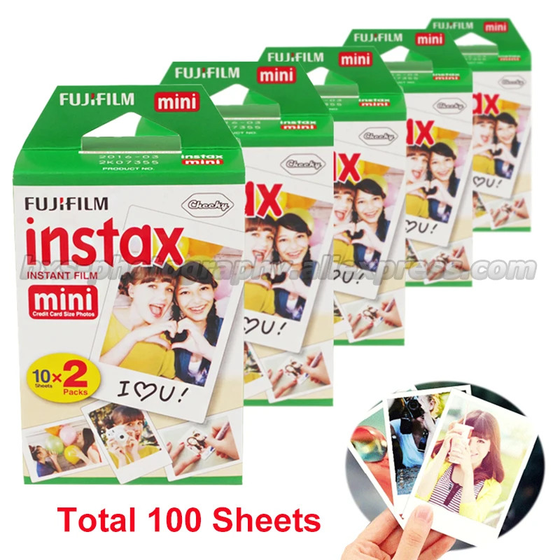 Prix pour Fujifilm Fuji Instax Mini 8 100 Film Blanc Pour 8 7 7 s 50 s 90 25 dw 50i Partager SP-1 Polaroid Photo Instantanée Caméra Livraison gratuite Prix pour Fujifilm Fuji Instax Mini 8 100 Film Blanc Pour 8 7 7 s 50 s 90 25 dw 50i Partager SP-1 Polaroid Photo Instantanée Caméra Livraison gratuite