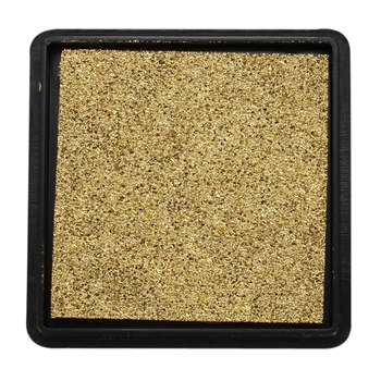 

Hot Ink pad stamp pad for wedding letter Document gold