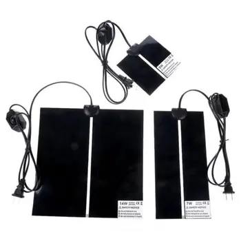 

New Heat Mat Reptile Brooder Incubator Crawling Heating Pad Warm Heater Pet Supply 5W 7W 14W