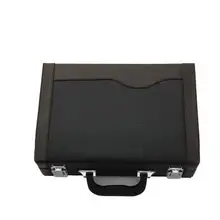 Высококачественный изящный Твердый чехол из ПУ для инструмент кларнет багаж и сумки багажник имитирует кожаный футляр для кларнета