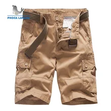 Мужские летние короткие уличные однотонные комбинезоны различных цветов Мужская мода тонкие многокарманные шорты с застежкой "молния" брендовая одежда