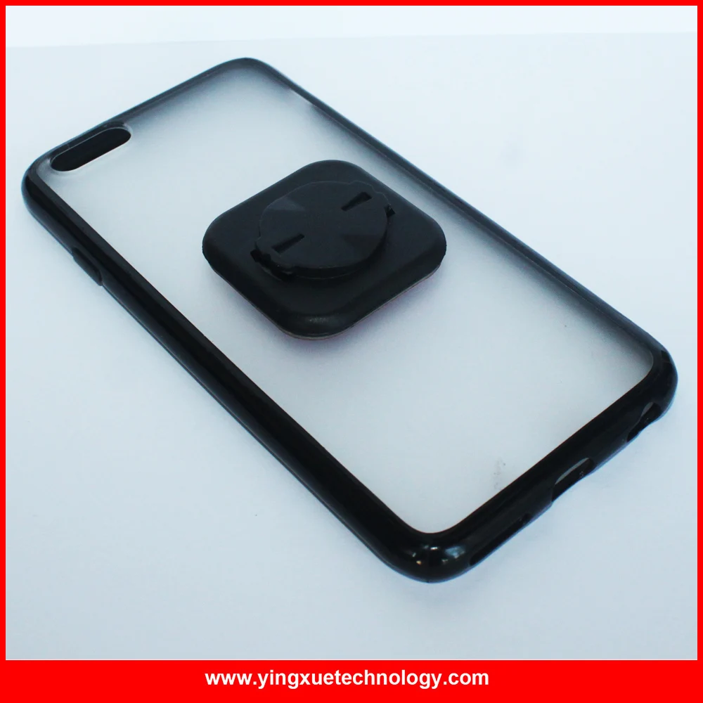 

Cell Phone Case PC TPU Clear Hard Case with Universal Adapter for SRAM GARMIN FOURIERS BRYTON GUB Bike Mount