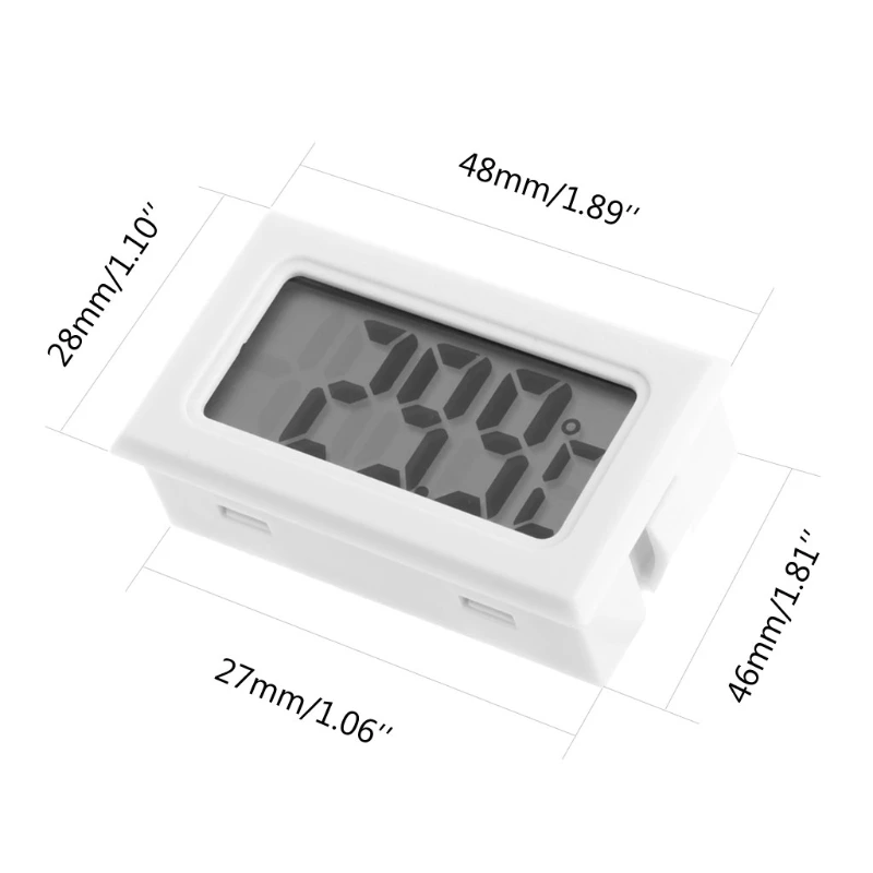 AIMOMETER ЖК-термометр измеритель температуры с зондом для холодильника Аквариум-50~ 110 градусов Цельсия Z1019