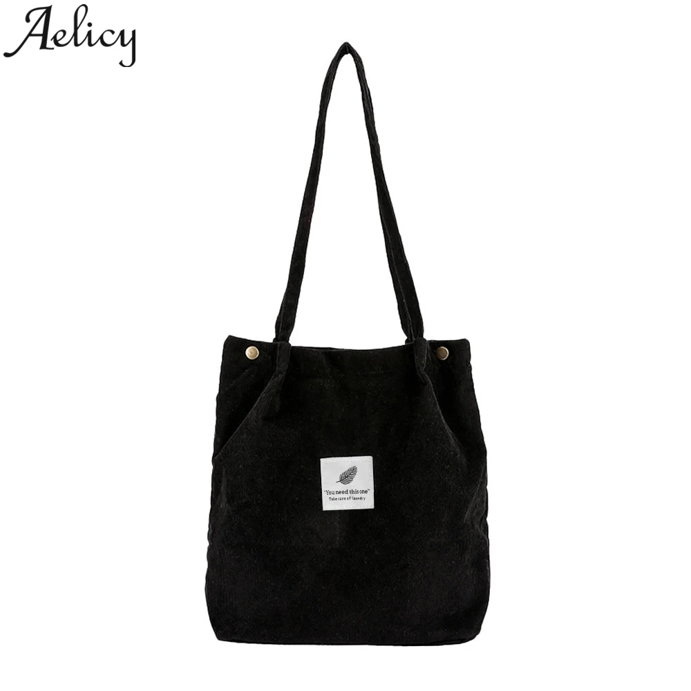 

Aelicy 2019 Women Fashion Corduroy Pure Color Crossbody Shoulder Bag Ladies Tote Purses And Handbag Phone Bag Travel Shopping