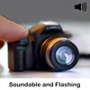 Fancy&Fantasy Creative camera Led keychains With sound LED Flashlight Key chain Fancy toy Key Ring Amazing gift Keychain ZKDF ► Photo 2/4
