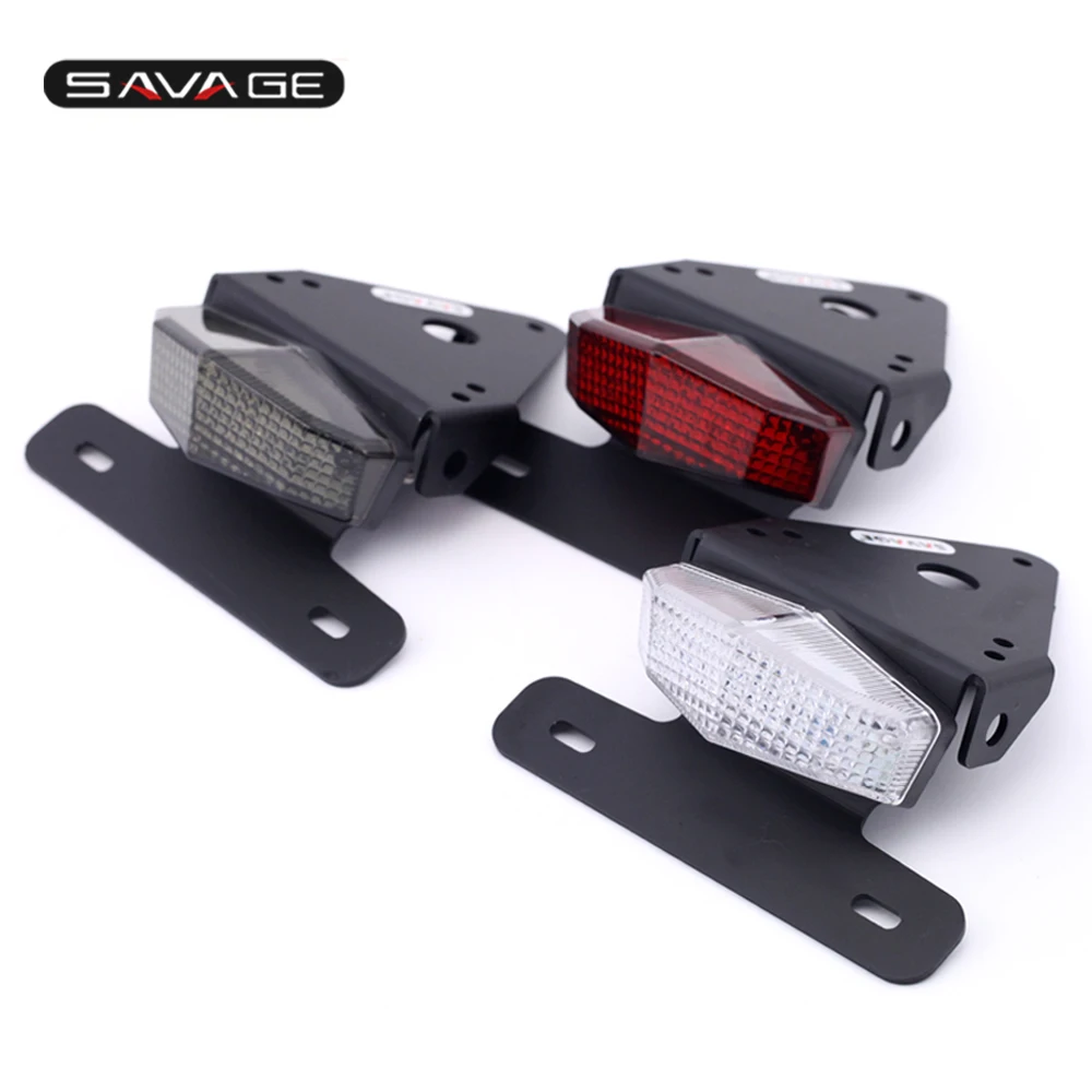 Registration License Plate Holder Bracket LED Tail Light For SUZUKI DRZ400 S/SM DRZ400SM DRZ400S Motorcycle Fender Eliminator | Автомобили