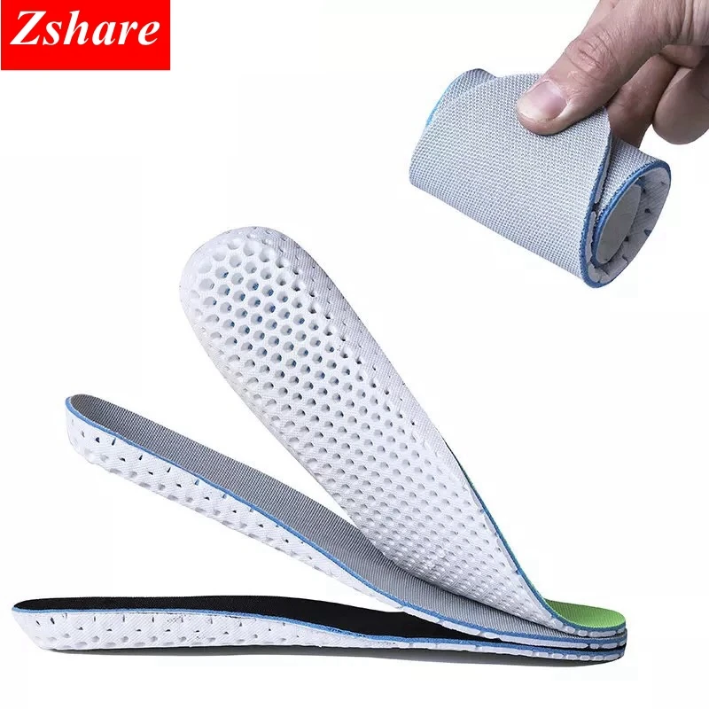 

1 Pair Unisex Sport Shoes Insoles Orthopedic Sneakers Memory Foam Arch Support Soft Insert Soles Pad Breathable Shoe Insoles