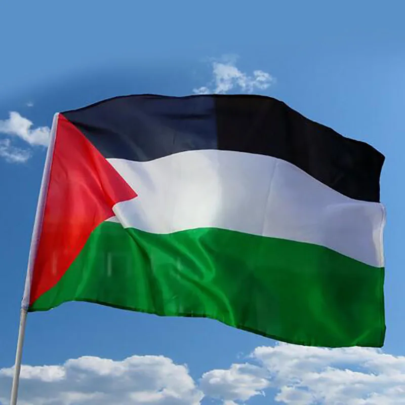 

Large Palestine Flag Polyester 150 x 90cm Gaza Palestinian