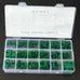 

Factory direct car air conditioning 270pc green O-ring 18 grid rubber ring sealing rubber ring repair box