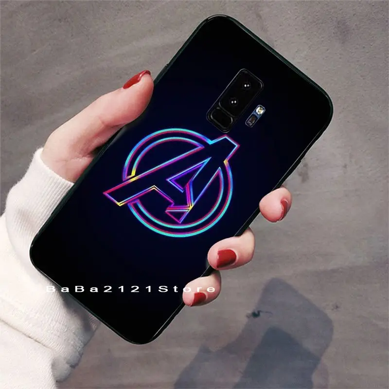 Babaite Marvel Avengers Captain America Shield Superhero Popular Phone Cover For GALAXY s7 edge s8 plus s9 plus s5 s6 edge s10