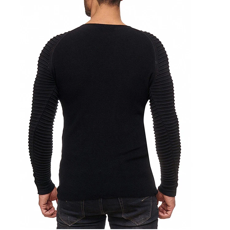 Свитер Для мужчин 2019 Весна новое поступление Повседневный пуловер Для мужчин осень круглый воротник лоскутный качество трикотажные