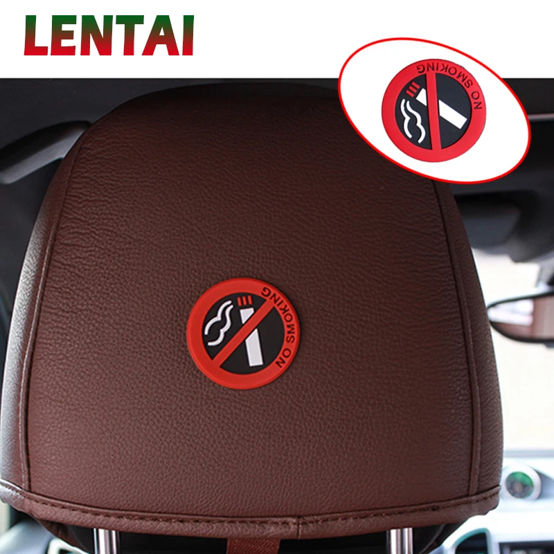 

LENTAI 1Pc Car stickers NO SMOKING Styling For VW Golf 4 7 5 MK4 Mazda 6 cx-5 Peugeot 206 207 208 508 Touareg Tiguan 2017 Jetta