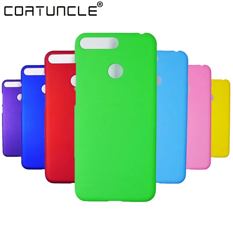 

Honor 7C Case on For Coque Huawei honor 7C AUM-L41 case 5.7 inch Hard plastic Candy Color Cover sFor Huawei Honor 7C Phone Cases
