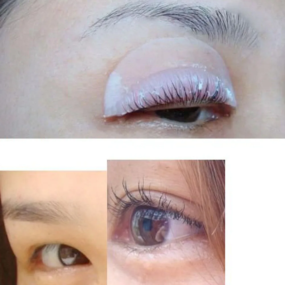 

5pairs Silicone Eyelash Perming Permanent Perm Curler Curling Root Lifting False Eyelash Shield Pad Patches Eyes Makeup Tool