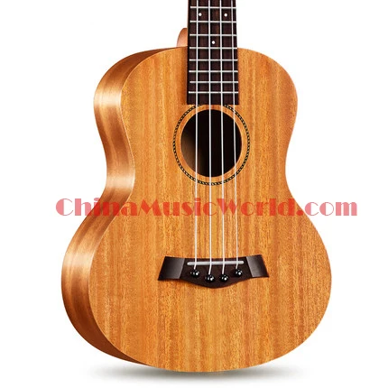 23 дюймов красное дерево топ оборотной сторонах/afanti Гавайские гитары укулеле(acu-521