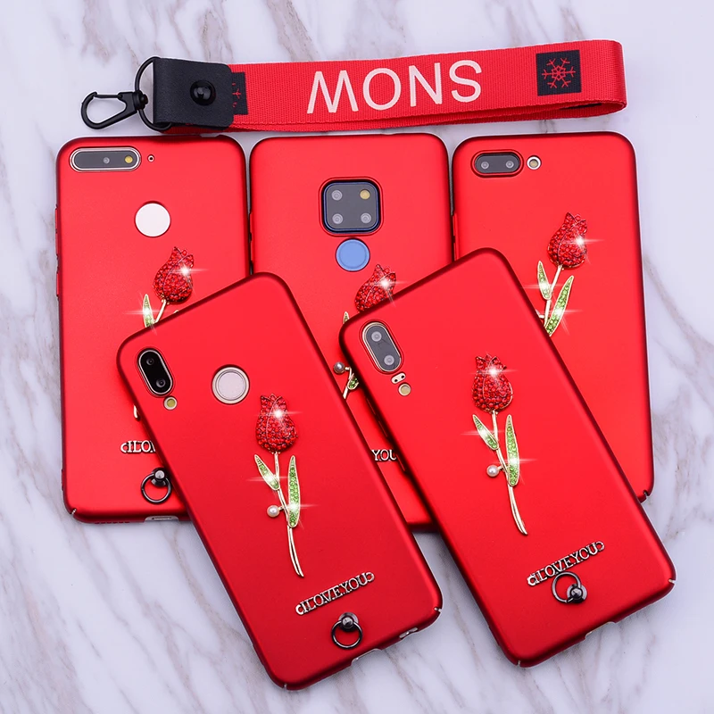 3D цветной DIY чехол для телефона Huawei P30 P10 P20 Lite Mate 10 20 Pro Nova 2 2i 3 3i Honor 8 9 8X 7C |