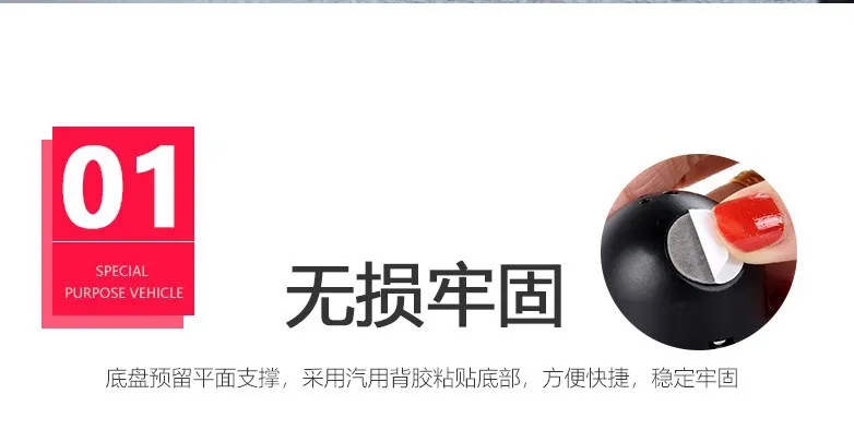 YIXINYOU автомобиль-Стайлинг кварцевые часы мини световой цифровой указатель Стильный украшения для Audi Q5Q3Q7A3A5A4L/A6L(6,3