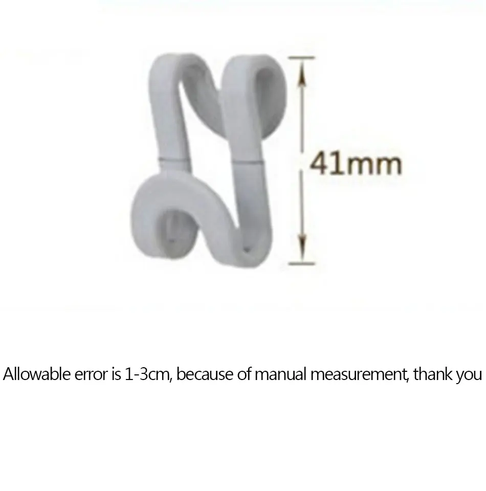 6pcs Cabinet Hook Multi-Layer Space Saving Storage Hook For Clothes Plastic Mini Organizer Racks Hanger Connection Hook EGP127