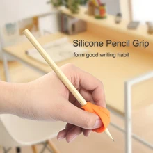 Форма змеи, маленький студенческий держатель для карандашей, подарочная ручка для коррекции осанки, силиконовая ручка, аксессуары для школьников