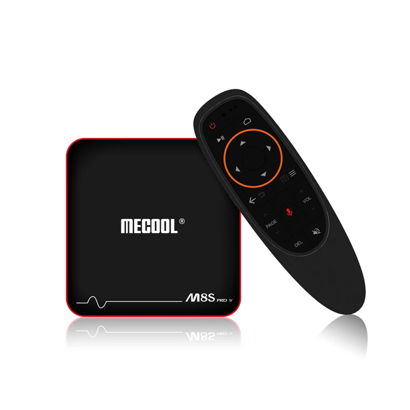 Mecool M8S Pro W Amlogic S905W четырехъядерный android tv 7 1 OS 1/2 ГБ 8/16 Rom 2 4G Голосовое управление