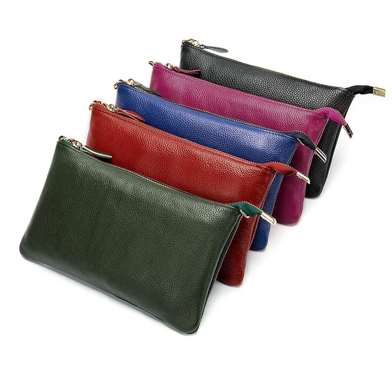 MJ Women Genuine Leather Shoulder Bag Female Real Leather Messenger Bag Crossbody Handbag Clutch Purse Ladies Casual Bags (2)