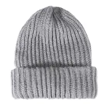 Зимняя модная шапочка вязаные шапки Шапки Одежда для девочек и мальчиков одноцветное Цвет утепленная теплая шерсть вязаная шапка Повседневное аксессуары