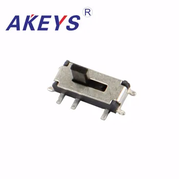 

30PCS MSK-12C01-01 MINI slide switch 2 Position 7 pin vertical SMD SMT micro slide switches SK-02A