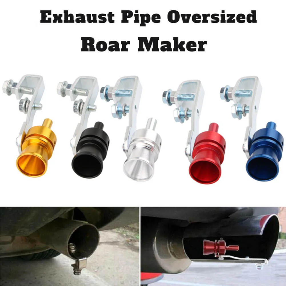 New Universal Exhaust Pipe Oversized Roar Maker Simulator Car Sound ...