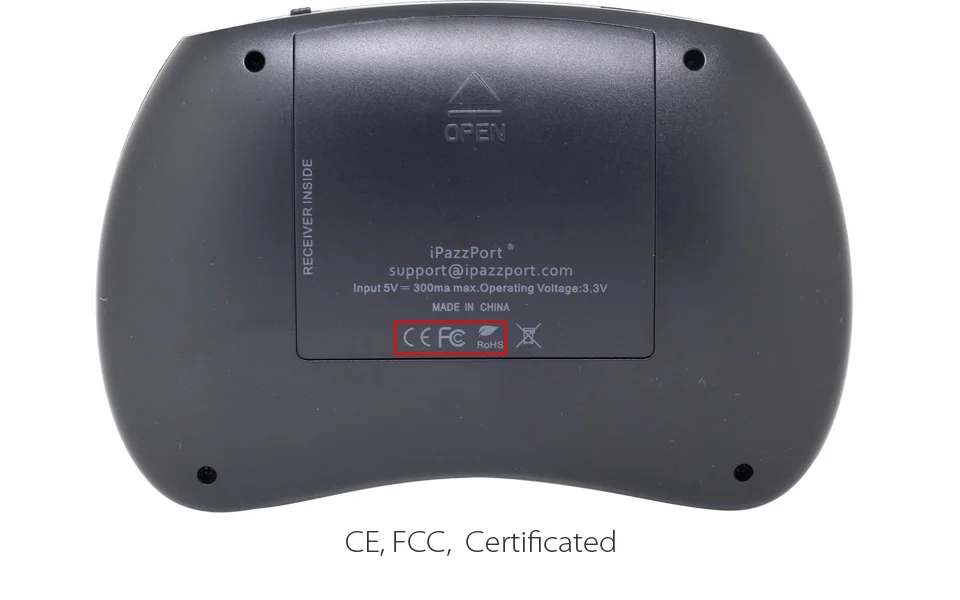[ DHL] iPazzPort(21 S) Mini 2,4G Беспроводная Японская Клавиатура+ Воздушная мышь+ тачпад для Android tv Box/IP tv высокого качества-100 шт