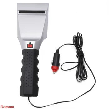 

12V Heated Ice Snow Defrost Windshield Scraper Remove Electric Auto Car Lighter