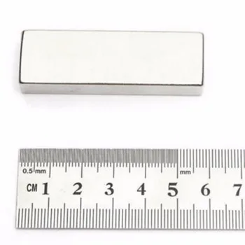 

1pc Powerful N52 Cuboid Block Neodymium Magnets Permanent Super Strong Rare Earth Fridge Magnet Hard 60*20*10mm
