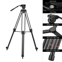 Weifeng WF-717 1,8 м Профессиональный Алюминий сплав Камера видеокамера штатив с штатиф с плавной гидровлическойй головкой для C N S