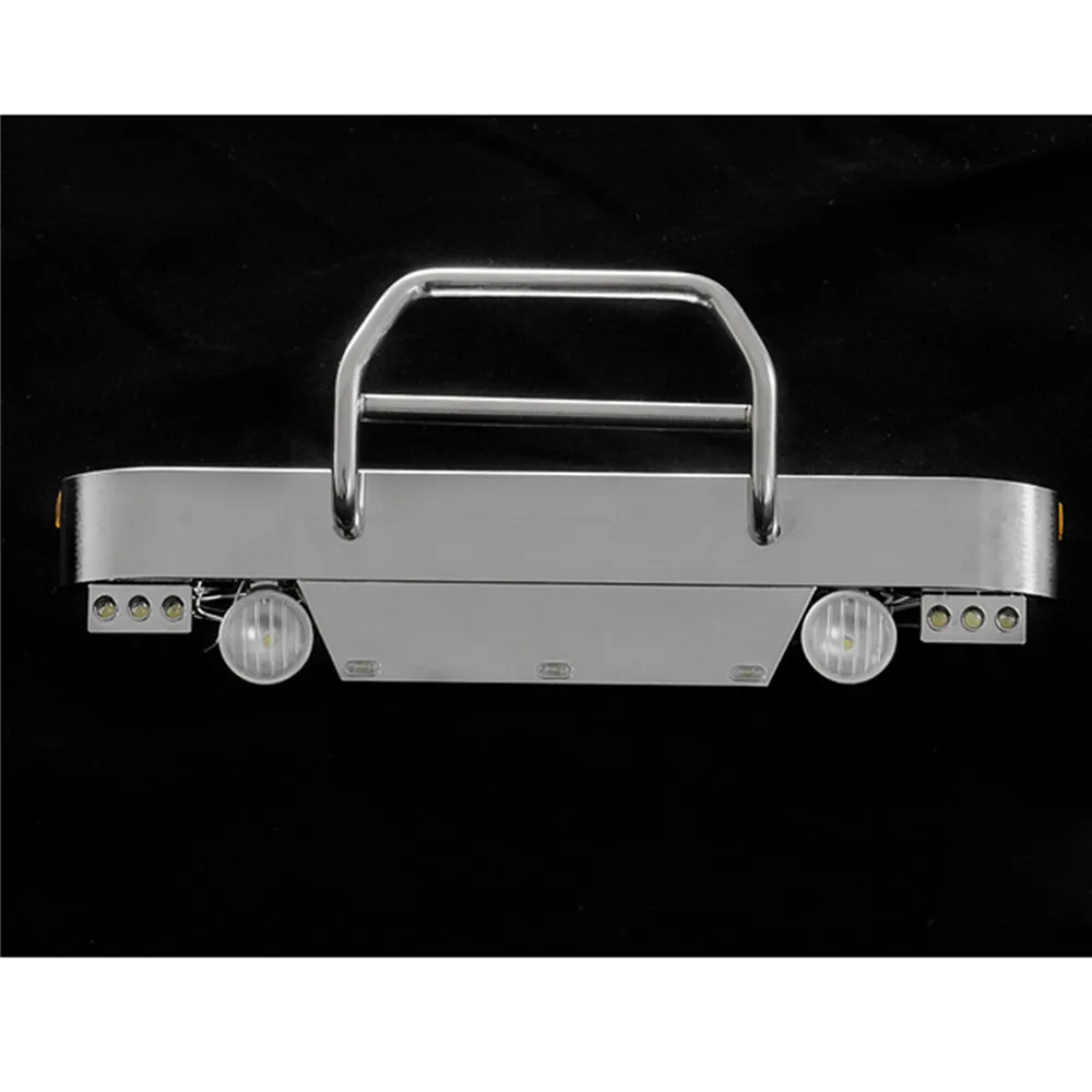 Металлический передний бампер светильник кой для 1/14 RC DIY TAMIYA King Hauler трактор
