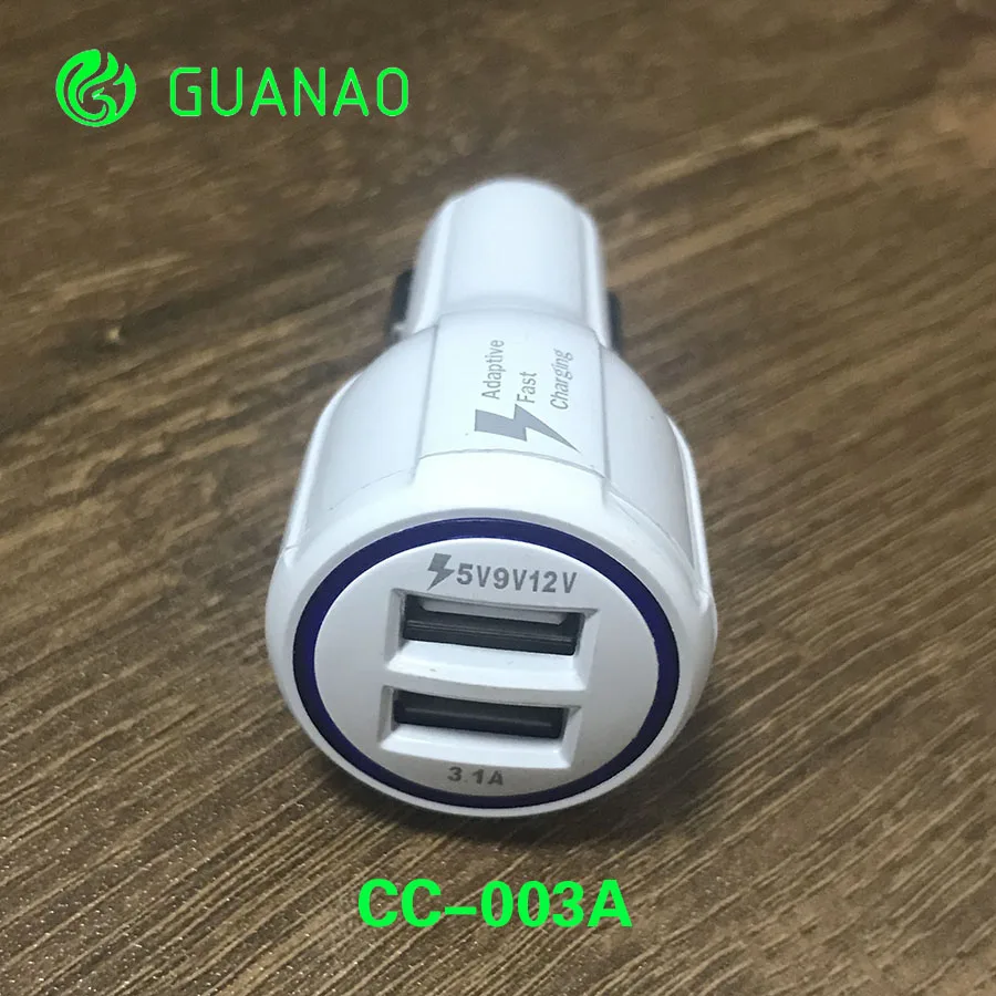 

For Samsung Fast Charging white 9v1.67a Quick car adapter for Galaxy s10 s10+ s10e s9 s9+ s8 plus note 8 9 a6s a8s a9s