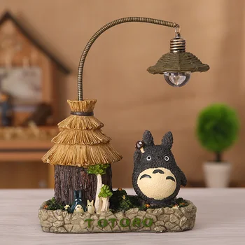 

Europe Totoro Resin Night Light Children Luminaria Night Lamp Lamps Lights Child Nightlight LED Lights Children's Room CYD963