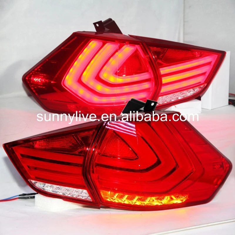 

2014-2015 year For NISSAN X-Trail Rear light LED Rear Lights Red Color New Style WH
