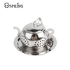 Cute Mini Tea Infuser Stainless Steel Tea Strainer Filter Reusable Teapot Shape Tea Ball Loose Leaf Tea Bag Teapot Accessories ► Photo 1/6